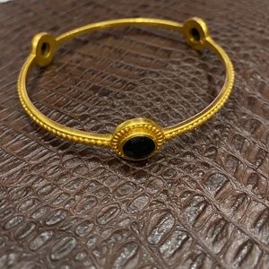 Julie Vos Gold Plated Bangle